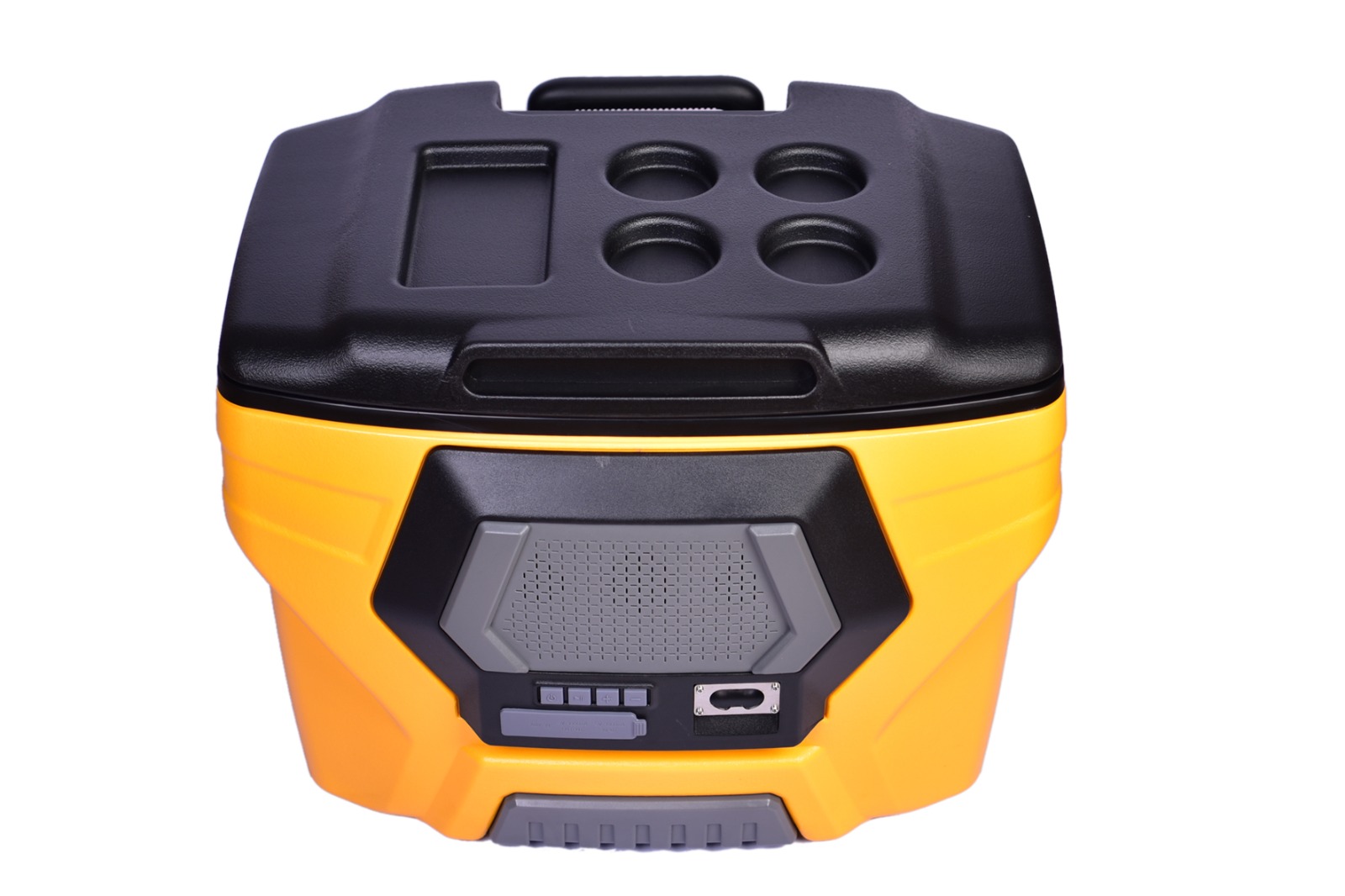 Ice Box Cooler and Bluetooth Speaker VAN 5000 - Yellow